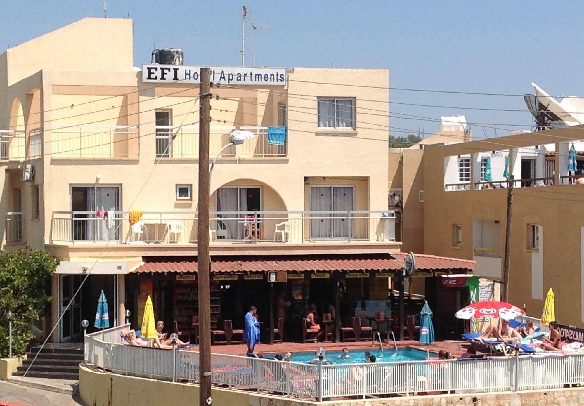 Efi Hotel Apts Ayia Napa Exterior photo