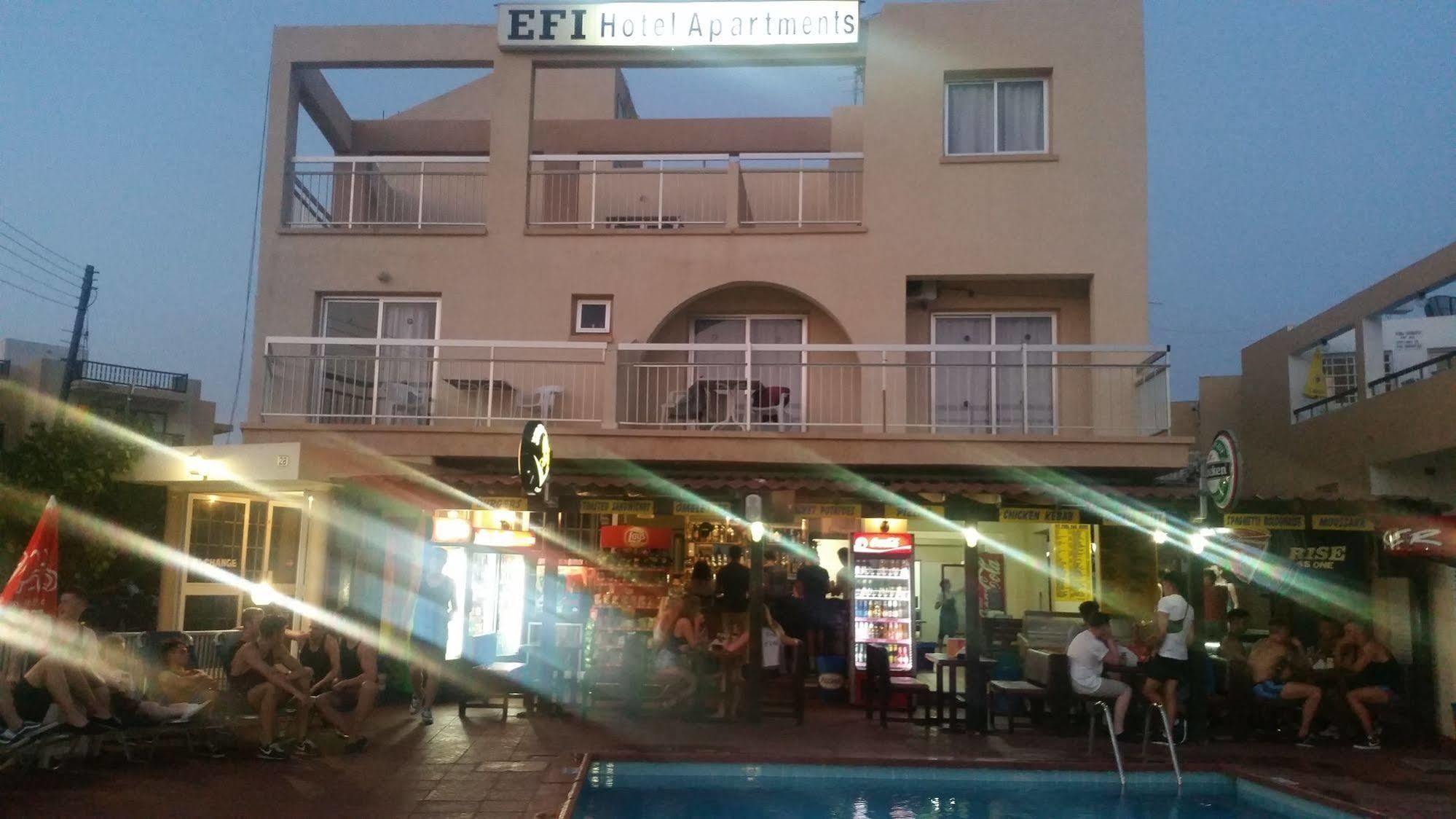 Efi Hotel Apts Ayia Napa Exterior photo